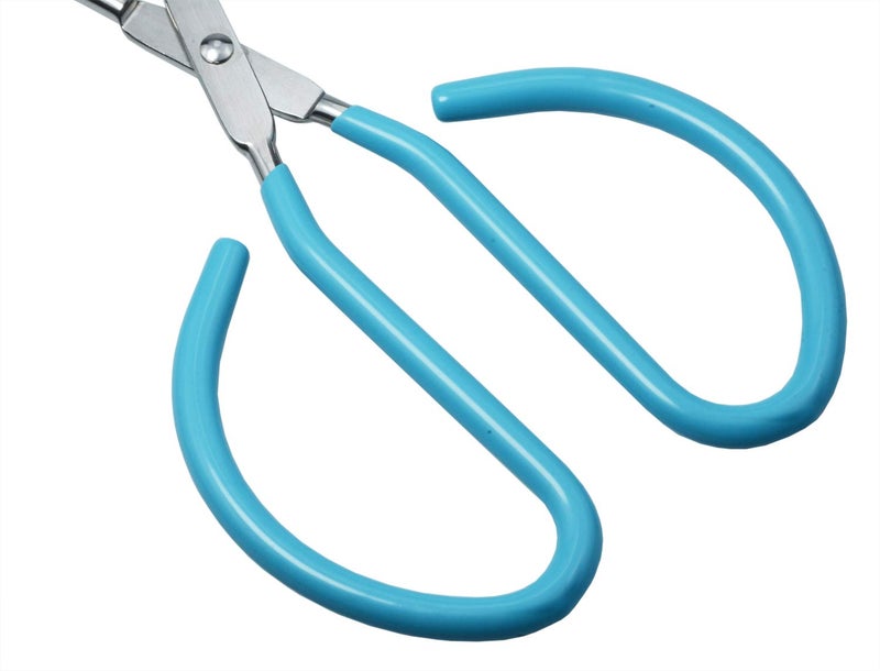 HINMAY Kitchen Scissor Tongs 10-Inch with Comfort-Grip Handle Heavy Duty Stainless Steel Scissor Cooking Tongs - Image 3